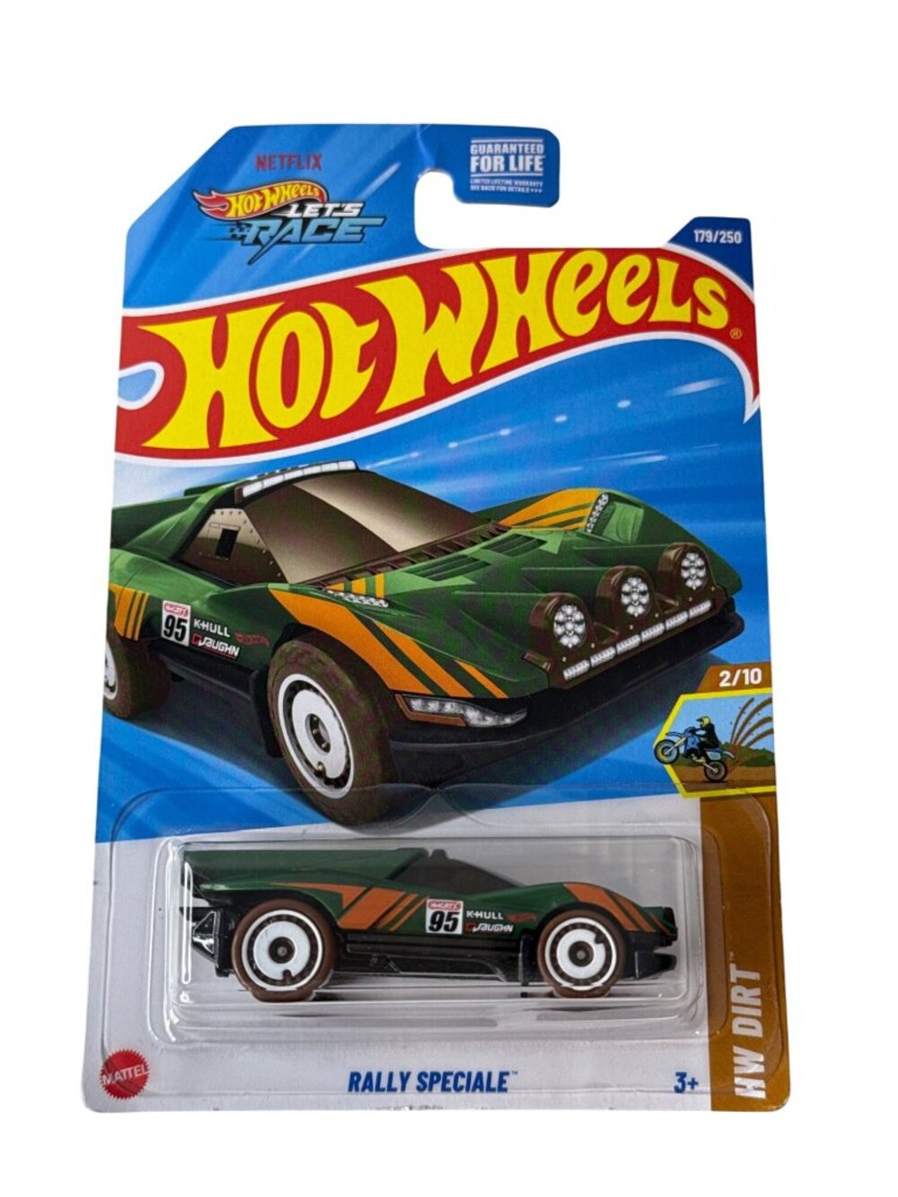 Hot Wheels Rally Speciale HW Dirt 2024 179/250 Green Off-Road Diecast Car